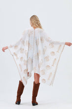 Load image into Gallery viewer, Ivory Ocean Embroidered Kimono