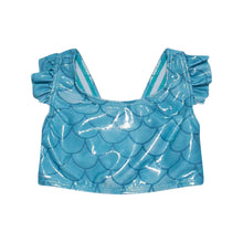 Load image into Gallery viewer, UPF 50+ 3-piece Sea Breeze Mermaid Scales Swim Set