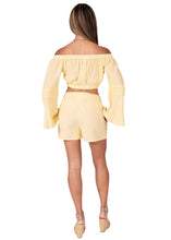 Load image into Gallery viewer, Sunshine Yellow Cotton Shorts