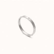 Load image into Gallery viewer, Skinny Corinne Silver Ring