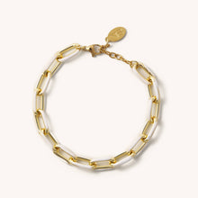 Load image into Gallery viewer, Paula White Acrylic Chain Bracelet