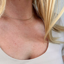 Load image into Gallery viewer, 18k Gold Filled CZ Tennis Necklace