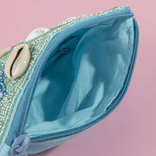 Load image into Gallery viewer, Starfish And Shell Beaded Coin Purse