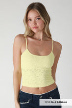 Load image into Gallery viewer, Floral Lace Textured Cami