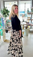Load image into Gallery viewer, Yselle Black Front-Tie Cardigan