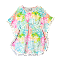 Load image into Gallery viewer, Kids UPF50+ Cover-up Shimmering Pink Mermaid Dress
