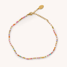 Load image into Gallery viewer, Colorful Multi Beaded Anklet