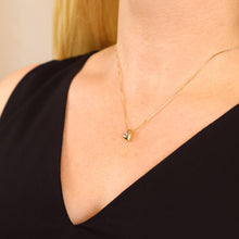 Load image into Gallery viewer, 18k Gold Filled Uneven Heart Necklace