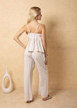 Load image into Gallery viewer, Light Beige Babydoll Cotton Top