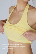 Load image into Gallery viewer, Smooth Clean Line Halter Top
