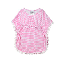 Load image into Gallery viewer, Kids UPF50+ Cover-up Shimmering Pink Mermaid Dress
