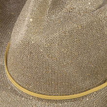 Load image into Gallery viewer, All Over Champagne Sequin Cowboy Hat

