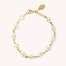 Load image into Gallery viewer, Daisy White Anklet
