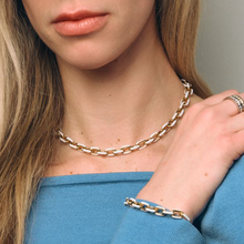 Load image into Gallery viewer, Paula White Acrylic Choker
