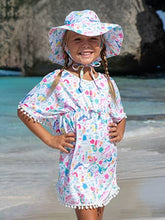 Load image into Gallery viewer, Kids UPF50+ Mermaid Friends Swim Cover-up Dress
