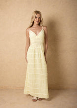 Load image into Gallery viewer, Light Yellow Sunshine Maxi Dress
