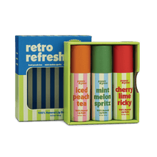 Load image into Gallery viewer, Retro Refreshers Lip Balm Trio Gift Set
