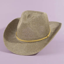 Load image into Gallery viewer, All Over Champagne Sequin Cowboy Hat
