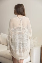 Load image into Gallery viewer, Cream Knit Cardigan
