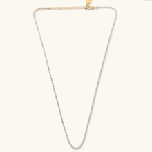 Load image into Gallery viewer, Micro Tennis Necklace- Gold
