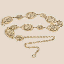 Load image into Gallery viewer, Seashell Disc Chain Belt
