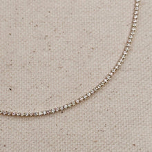 Load image into Gallery viewer, 18k Gold Filled CZ Tennis Necklace
