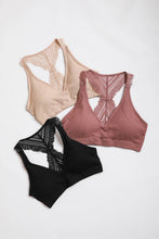 Load image into Gallery viewer, Lace Racerback Bralette
