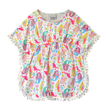 Load image into Gallery viewer, Kids UPF50+ Cover-up Shimmering Pink Mermaid Dress
