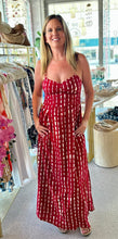 Load image into Gallery viewer, Ayanna Red Maxi Dress
