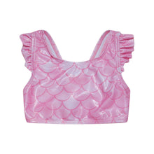 Load image into Gallery viewer, UPF 50+ 3-piece Pink Mermaid Scales Swim Set
