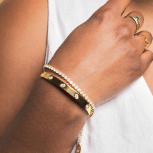 Load image into Gallery viewer, Corinne Gold Bangle Bracelet
