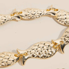 Load image into Gallery viewer, Gold Fish Chain Belt
