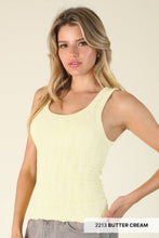 Load image into Gallery viewer, Reversible Lace Textured Tank Top
