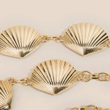 Load image into Gallery viewer, Seashell Chain Belt
